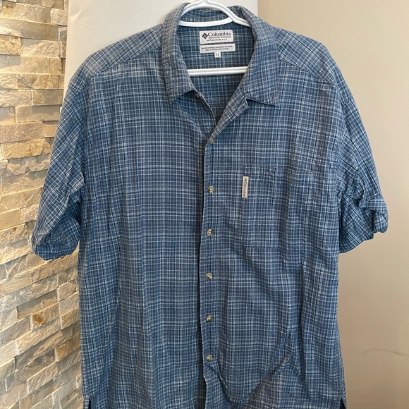 Other - Columbia Plaid Cotton Shirt